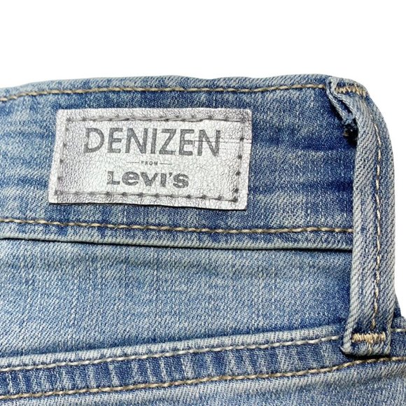 DENIZEN X LEVI'S Custom Modern Skinny FOURTH OF JULY Americana Jeans - Picture 4 of 6
